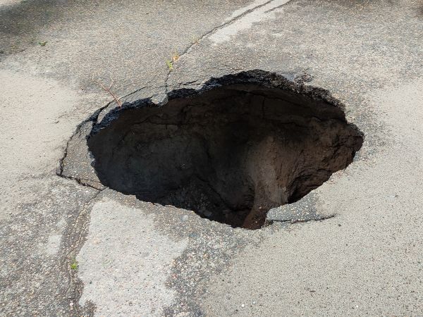 Sinkhole Repair in New Bern