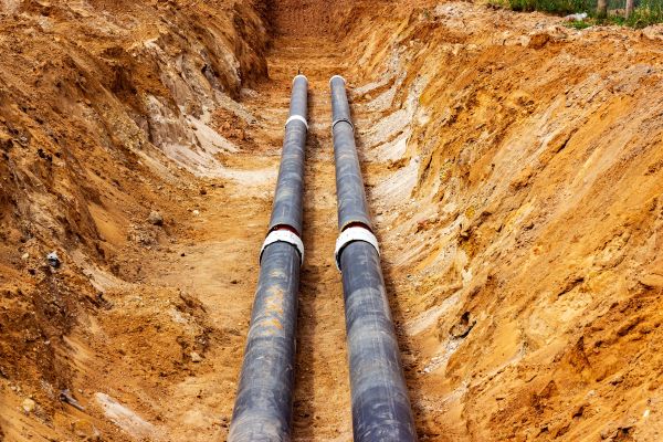 Cost of Water Line Trenching in New Bern