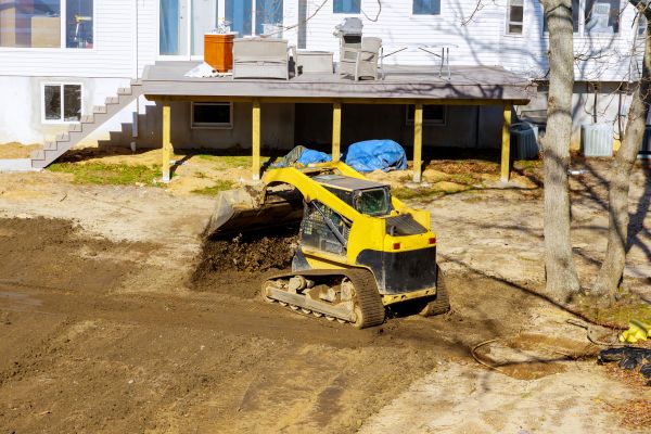 Backyard Grading Service in New Bern