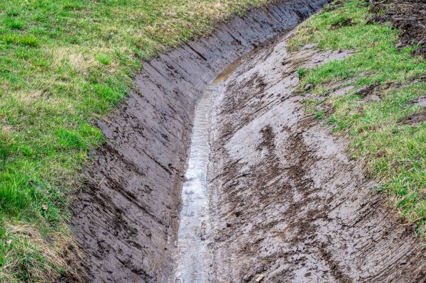 Cost of Drainage Ditch Construction in New Bern