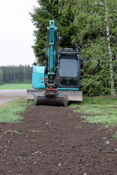 Backhoe Grading in New Bern
