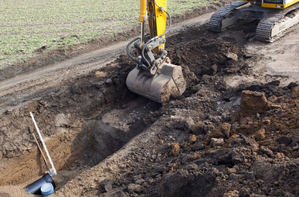 Backhoe Trenching in New Bern
