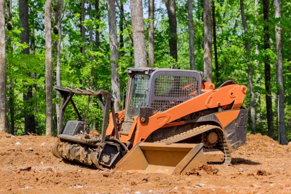 Bulldozer Land Leveling in New Bern