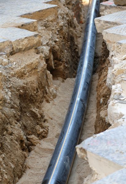 Drainpipe Trenching in New Bern