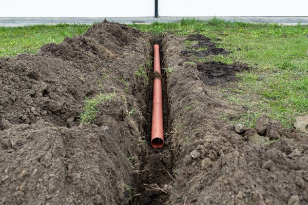 Gutter Trenching in New Bern