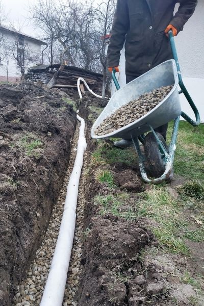 Drain Trenching in New Bern