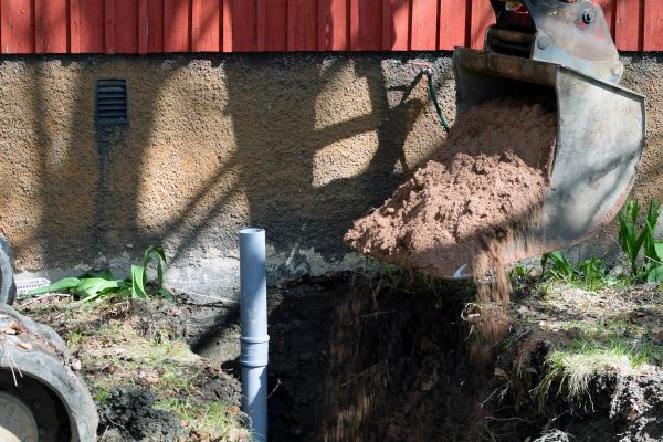 Sewer Line Digging in New Bern