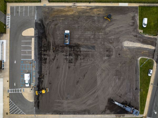 Parking Lot Excavation in New Bern