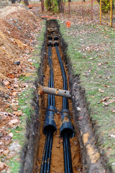 Electrical Line Excavation in New Bern