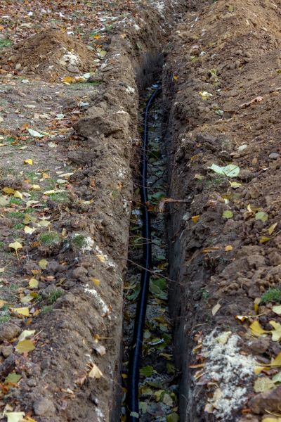 Cable Line Trenching in New Bern