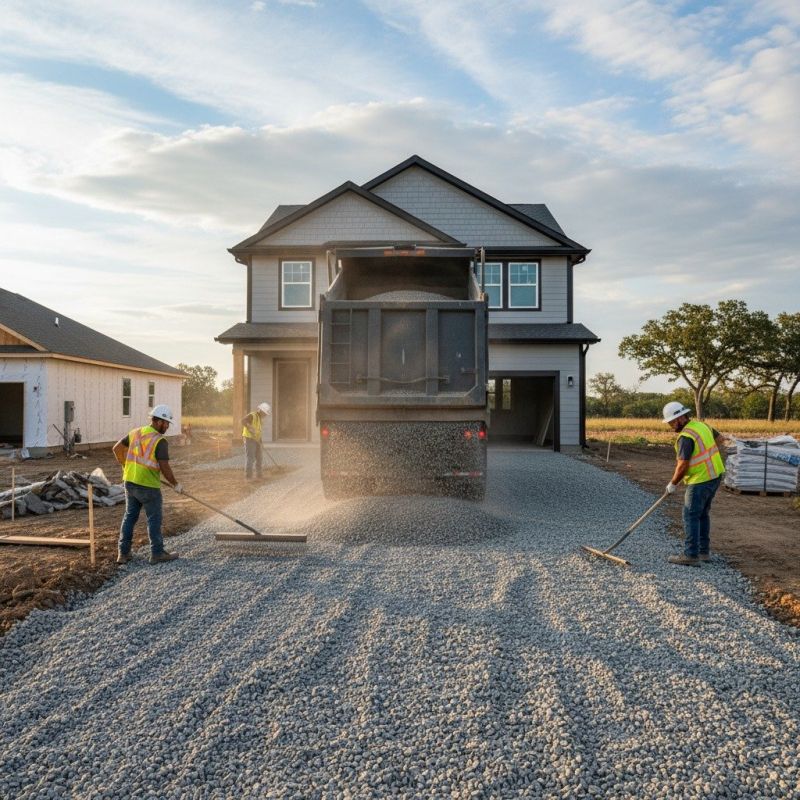 Gravel Driveway Installation detail