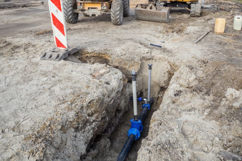 Gas Line Excavation